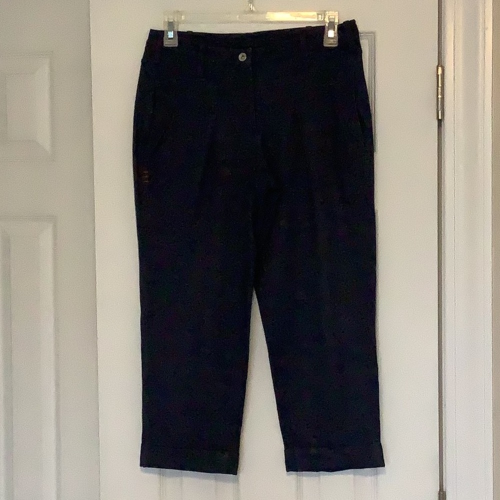 Nike golf capris, navy blue, denimish, size 4